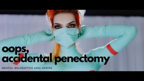 Oops, accidental penectomy 😅