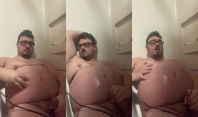 Round two belly busting brunette with glasses hogs cut dick till thick gay cumshot