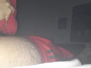 Homemade fleshlight riding big dick