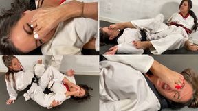 Foot-Jitsu: Devyn vs Tori 1