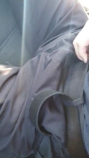 Masturbation in a uber car