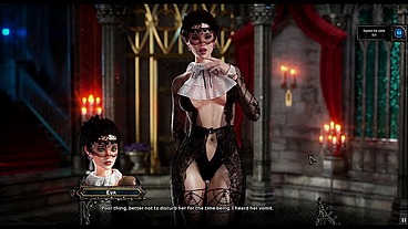 Countess in Crimson [Voiced PornPlay Hentai game] Ep.8 Alyah the sexy librarian warn us from the succubus danger