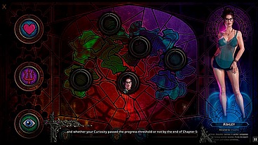 Countess in Crimson [Voiced PornPlay Hentai game] Ep.8 Alyah the sexy librarian warn us from the succubus danger