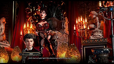Countess in Crimson [Voiced PornPlay Hentai game] Ep.8 Alyah the sexy librarian warn us from the succubus danger