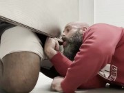 Giving a Understall Blowjob and Cumshot