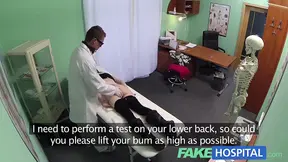 SexHospital Petite emo chick makes doctor blow quick