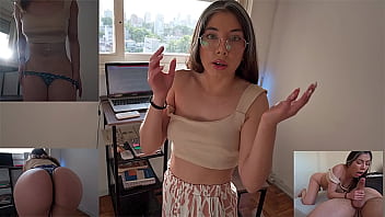 I wet my stepsister&#039_s pants and we end up naked in the room