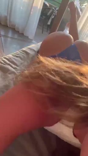 Amazing view of a wet T-shirt contest