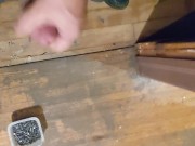 Sneaking some cum
