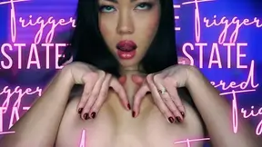 Seductive Tease: Tits, Moans, and Eye Contact