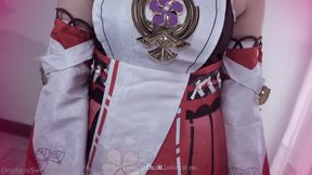 Sweet Darling - Yae Miko Cosplay Sextape