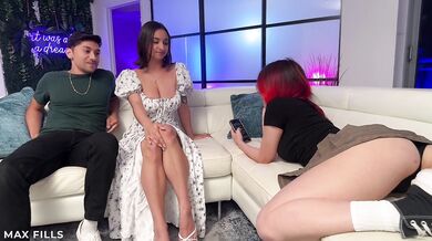 Naughty Latina roommate gets punished by married couple (Zoey Di Giacomo & Hailey Rose)