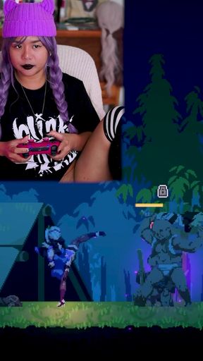 CUTE GAMER GIRL PLAYS KUNOICHI