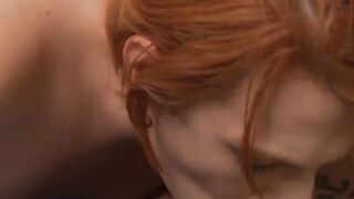 "Redheaded She-MALE Fucks Her Lover Hard - Anal Sex with Transgender"