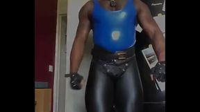 Black Muscle Rubber Lover