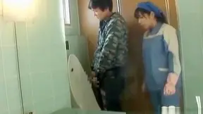 Asian Maid Blowjob - Filthy Toilet Seduction Exposed (Part 4)