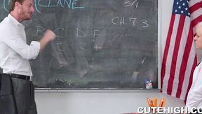 Cleo Vixen Gets Promoted to Teacher's Pet