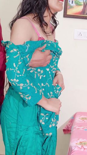 Jaw-dropping moment from &quot;Full video - Jija saali Beautiful hot girl Priya first time sex with StepSister with Hindi Audio&quot;