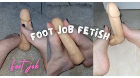 Foot Job masturbating with my feet