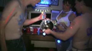 Dick Dorm: Bathroom Threesome Turns the Party Around