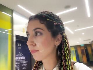 Public Cumwalk in Shopping Mall