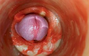 Cum Without Sperm. Excellent Internal Camera. 4K