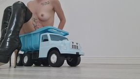TATRA Truck Ass Riding & Nonstop Farts In Leather Boots