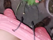 Limp little hairy clitty cock sissy compilation
