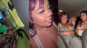 chupei a buceta das minhas amigas no banco de tras do uber enquanto ele dirigia