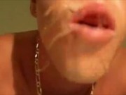 Cumpilation of self facial on my mouthguards and fetish sports gear