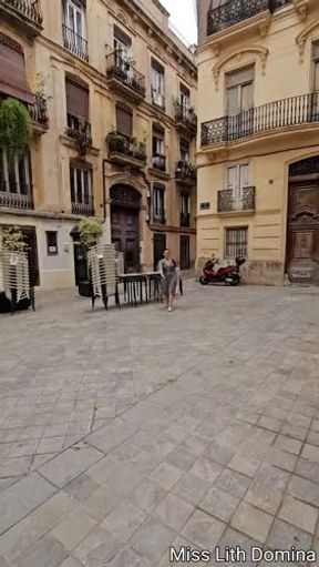 Ballbusting at Valencia Streets