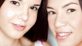 ”Baby Jewel & Tiffany Doll playing with a hitachi”