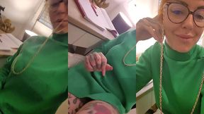 coucou coquine que je suis aujourd hui j ai decide d aller a l ecole avec une...