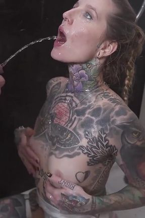 Ggg Tattooed Horny Women with Small Tits Fuck It Good Again