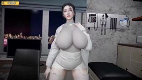 Sexy Chinese Secretary gets stuffed by big black cock