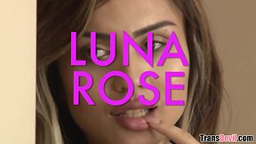 Do you like my cock in this pantyhose? - Luna Rose
