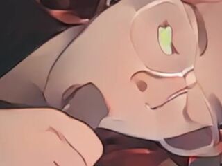 Animated Snowbunny Sucking BBC