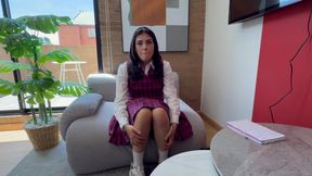 Student Natishmian Asks Rector for a Grade Raise in Exchange for Her Tight Pussy and Pink