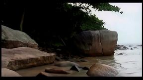 gisele prodo gets anal and ass to mouth on beach