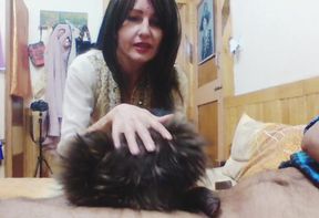 Stepson Loves cute stepmom in Bed