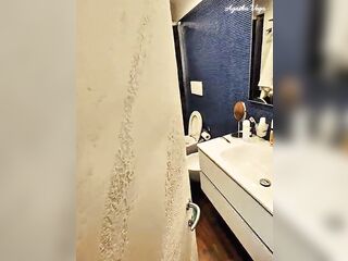 A nosy neighbour spies on me during the time that I'm taking a shower and ends up screwing me hard and cumming all over me