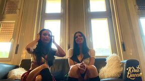 naughty kira queen and anissa kate fucked raw in classroom!