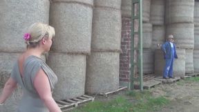 German outdoor - Milf fucked hard