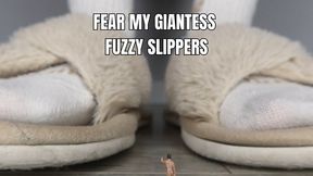 Fear my giantess fuzzy slippers - OnlyVanessa