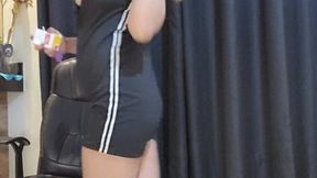 Smoking in sneaker then i take off and show u my feet