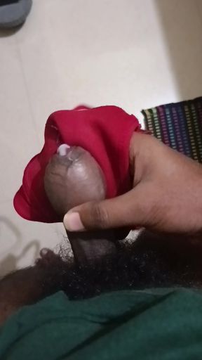 Hand Job with the help of my neighbour girl&#039;s bra part-2
