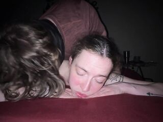 Resigned Doxy Degrades Herself Like A Fine Beauty & Dad Awards Her With Creampie & Squirting