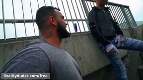 Ivo Kerk and Roman Baren Swap Blows in Public as Cars Cruise By - RealityDudes