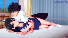 Ruiko Saten and Toma Kamijo have deep sex in the infirmary. - A Certain Scientific Railgun Hentai