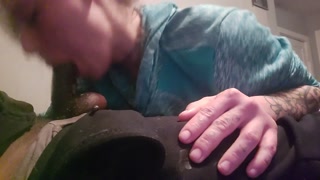 Hello World After PodCast BJ and Cum Swallow